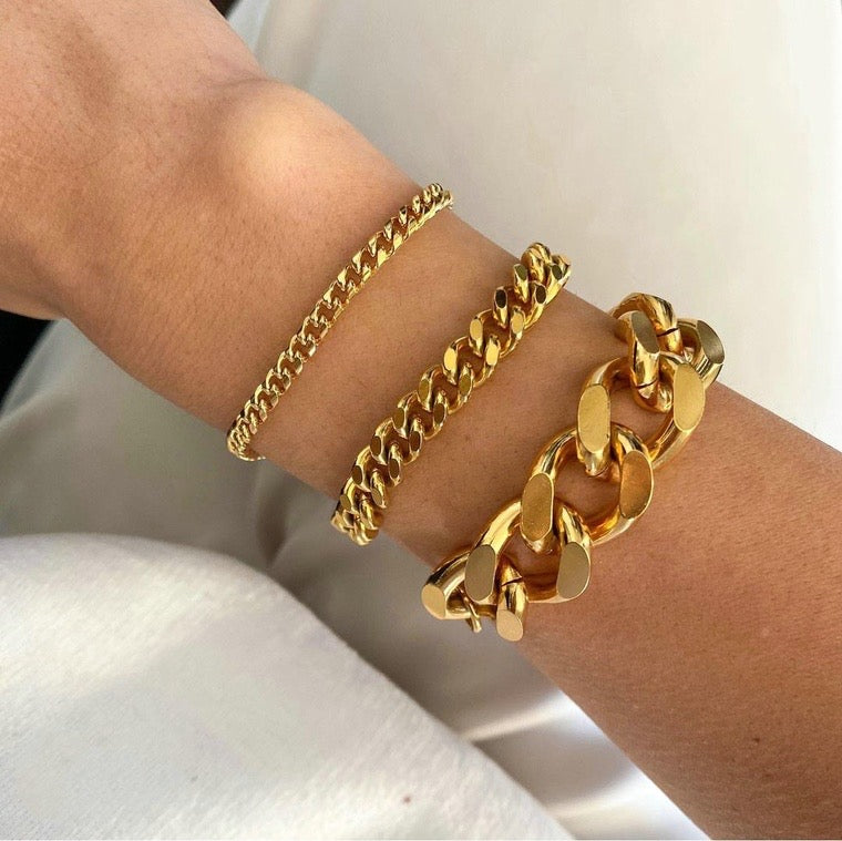 Gold Stainless Steel Bracelet