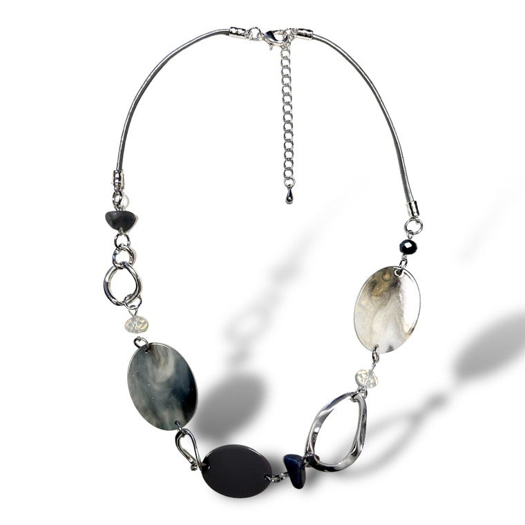 Long Resin Acrylic necklace