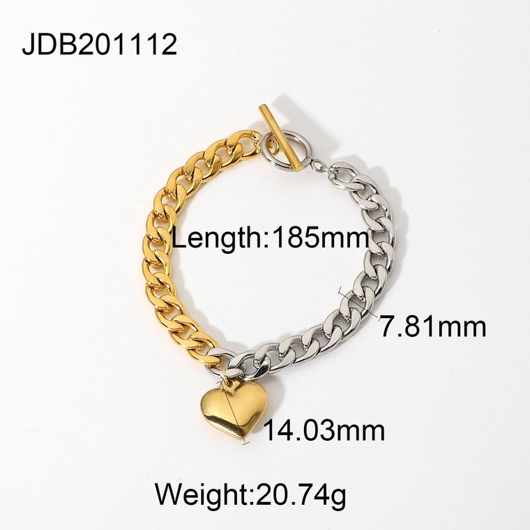 Gold Stainless Steel Bracelet