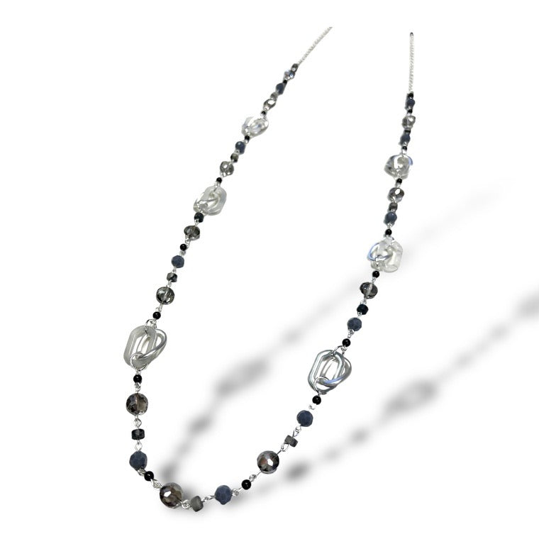 Long Resin Acrylic necklace
