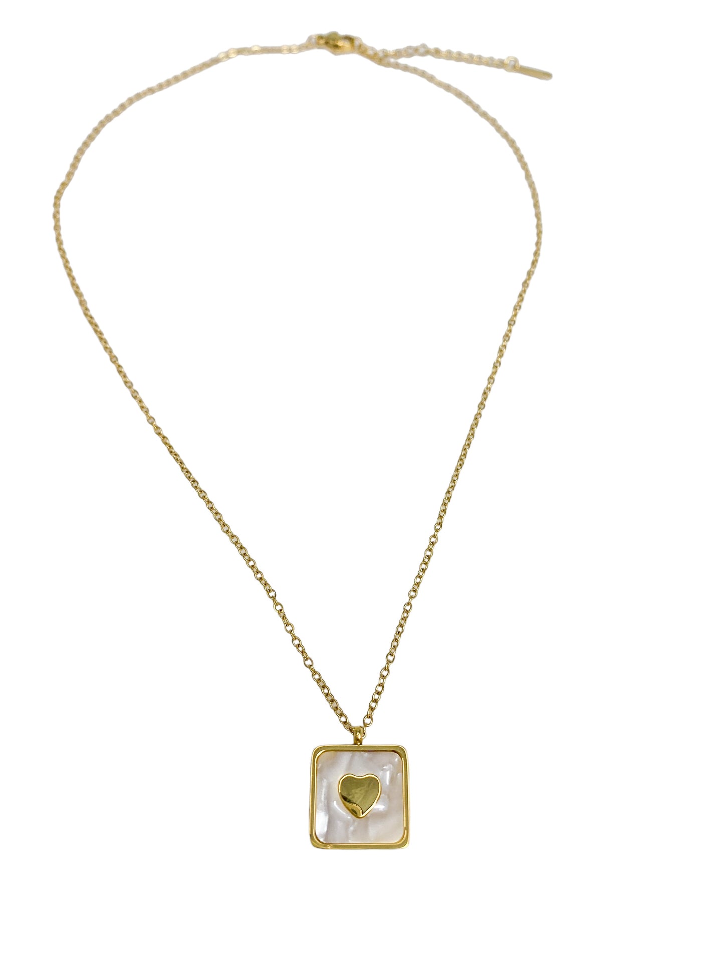 Gold Heart Necklace