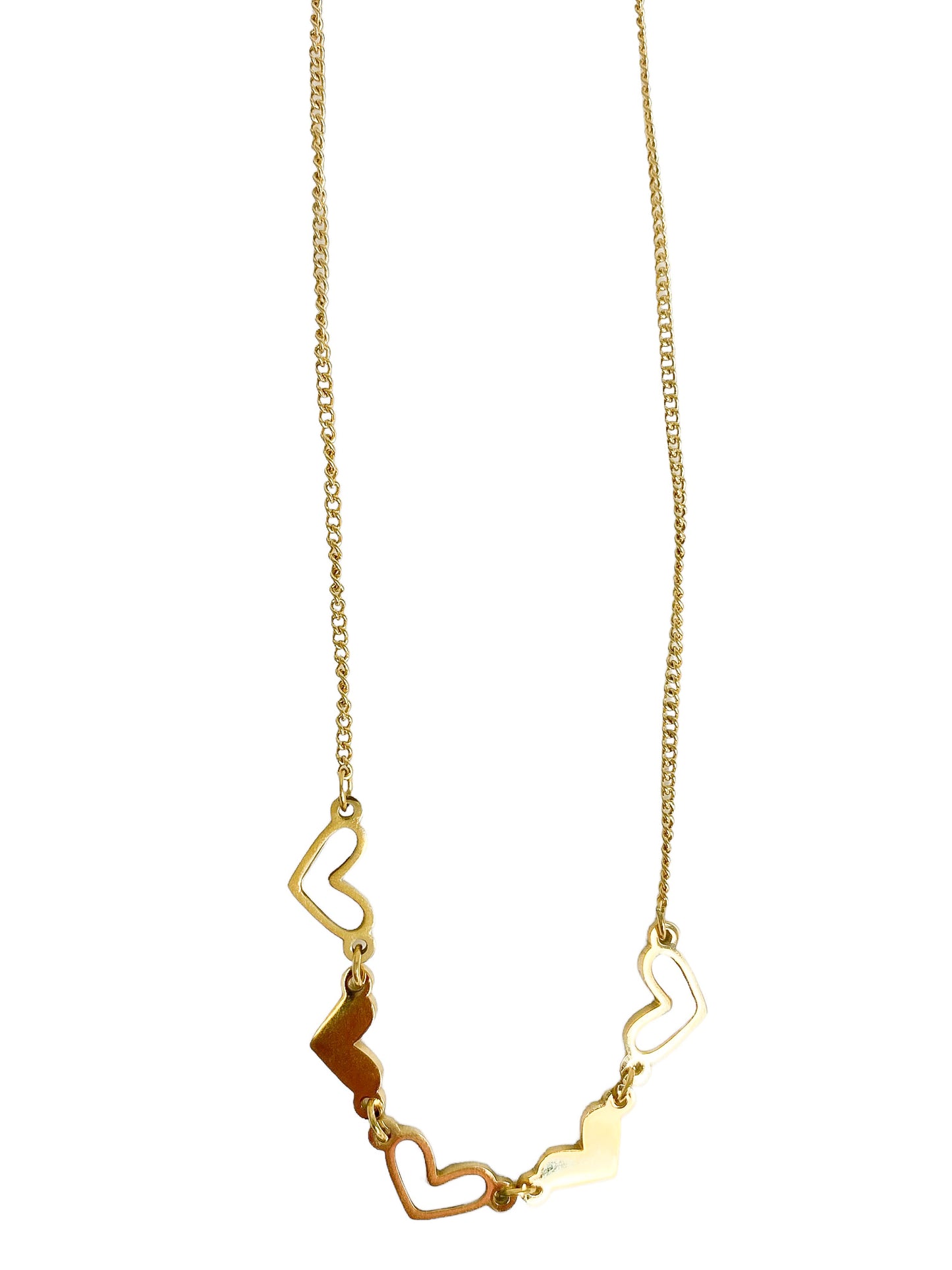 Gold Heart Necklace