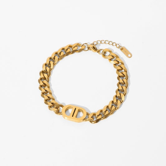Gold Stainless Steel Bracelet