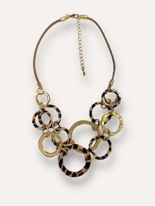 Long Resin Acrylic necklace