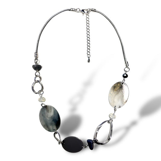 Long Resin Acrylic necklace
