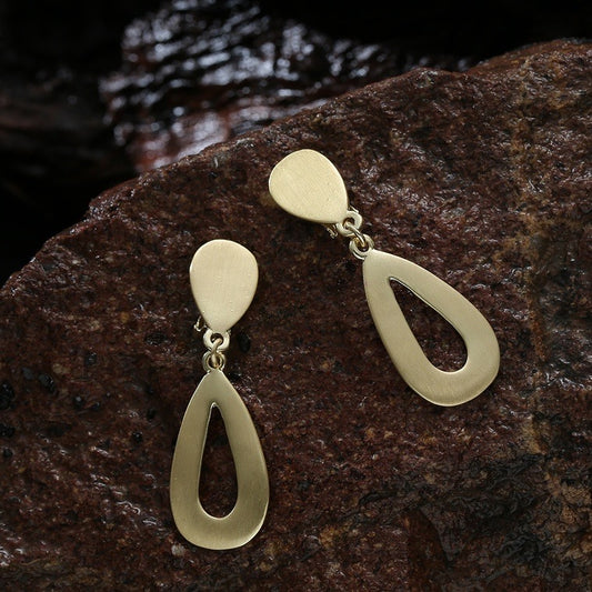 Gold Clip On Earrings