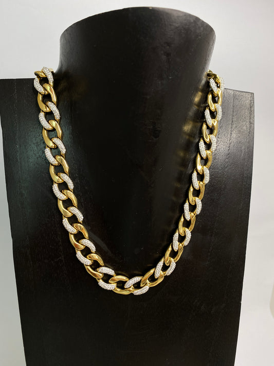 14K Gold Plated Chain Necklace