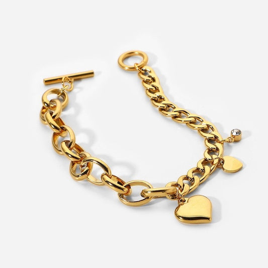 Gold Stainless Steel Bracelet
