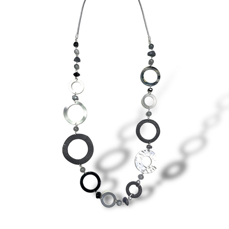 Long Resin Acrylic necklace
