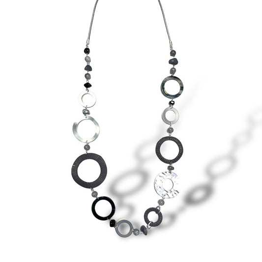 Long Resin Acrylic necklace