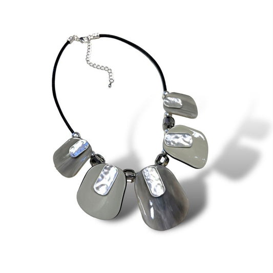 Long Resin Acrylic necklace