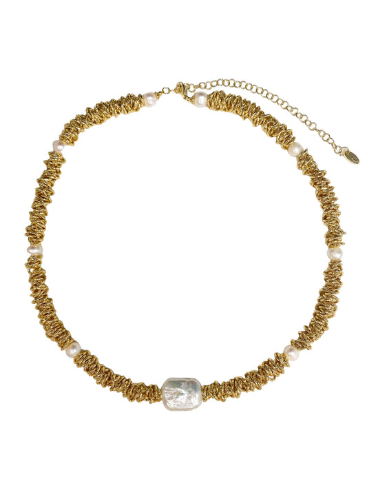 Freshwater pearl necklace