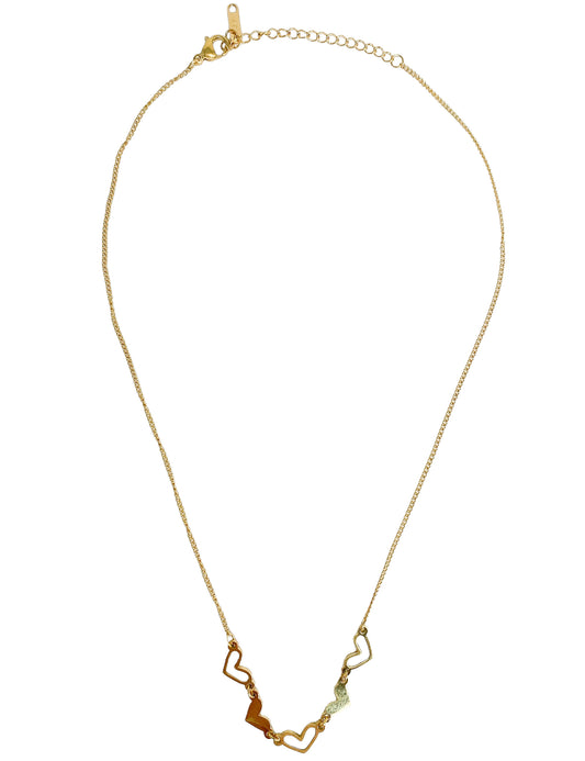 Gold Heart Necklace