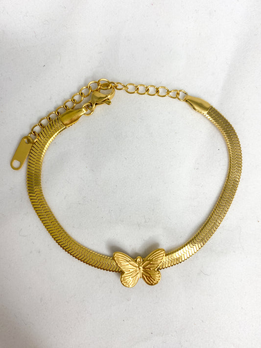 Butterfly Gold Bracelet