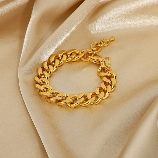 Gold Stainless Steel Bracelet