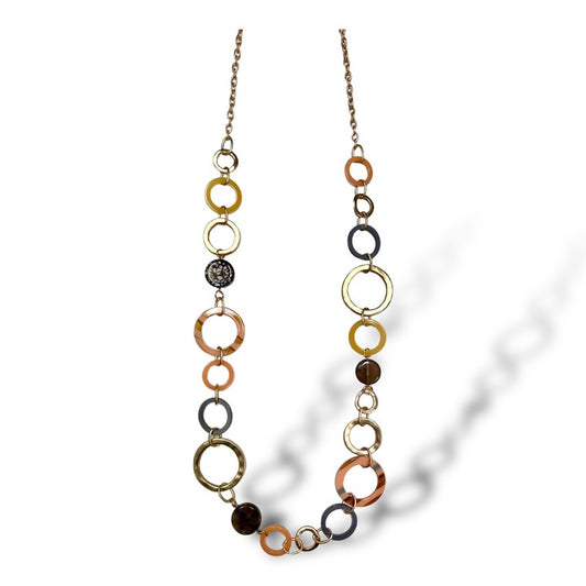 Long Resin Acrylic necklace